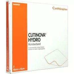 CUTINOVA HYDRO 10x10cm Adhezivní obvaz na rány, 5 ks