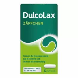 DULCOLAX Čípky, 6 ks