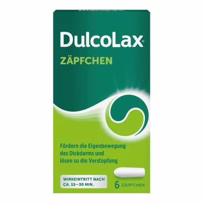 DULCOLAX Čípky, 6 ks DULCOLAX Čípky, 6 ks