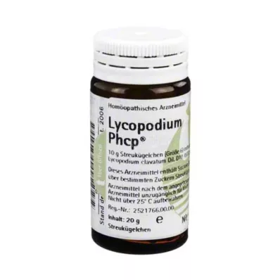 LYCOPODIUM PHCP globuli, 20 g LYCOPODIUM PHCP globuli, 20 g