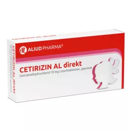CETIRIZIN AL přímé pastilky, 7 ks