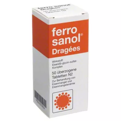 FERRO SANOL potahované tablety, 50 ks