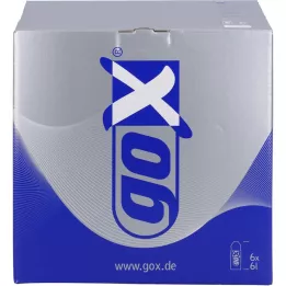 GOX Kyslíkové lékařské účely Sixpack, 6X6 l