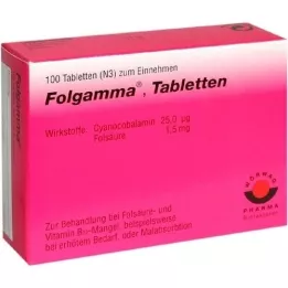 FOLGAMMA tablety, 100 ks