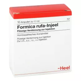 FORMICA RUFA INJEEL ampules, 10 ks