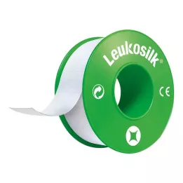 LEUKOSILK Blistrová karta 2,5 cm x 5 m, 1 ks