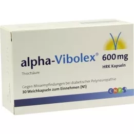ALPHA VIBOLEX 600 mg HRK měkkých tobolek, 30 ks