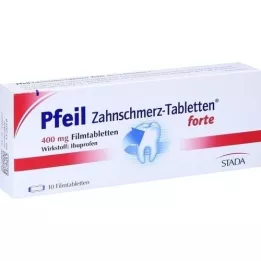 PFEIL Tablety zubů Forte Film-potažené tablety, 10 ks