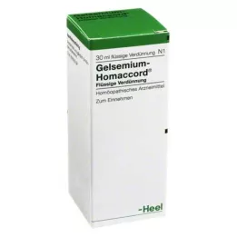 GELSEMIUM HOMACCORD Kapky, 30 ml