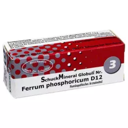SCHUCKMINERAL Globuli 3 Ferrum Phosforicum D12, 7,5 g