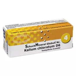 SCHUCKMINERAL globuli 4 chloratum draselného d6, 7,5 g