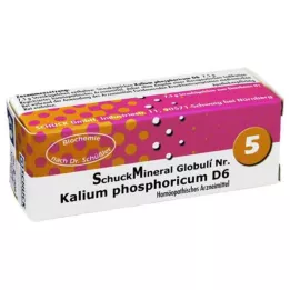 SCHUCKMINERAL Globuli 5 draselný fosforicum D6, 7,5 g