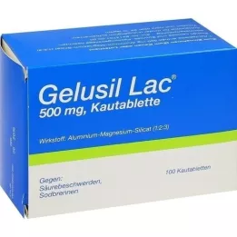 GELUSIL LAC Žvýkací tablety, 100 ks