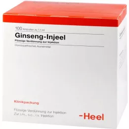 GINSENG INJEEL ampules, 100 ks
