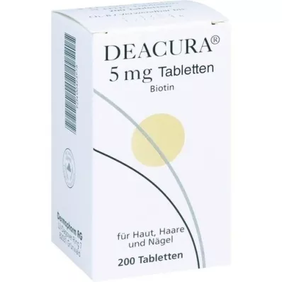 DEACURA 5 mg tablet, 200 ks