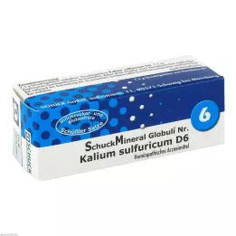 SCHUCKMINERAL globuli 6 sulfuricum draselného d6, 7,5 g