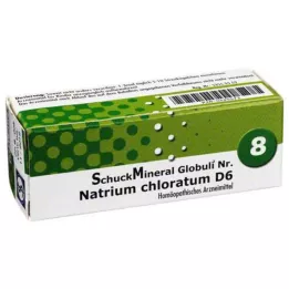 SCHUCKMINERAL globuli 8 chloratum sodíku d6, 7,5 g