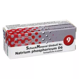 SCHUCKMINERAL globuli 9 sodný fosforicum d6, 7,5 g