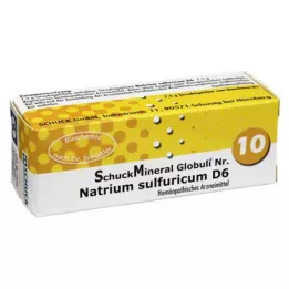 SCHUCKMINERAL globuli 10 sodný sulfuricum d6, 7,5 g