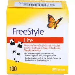FREESTYLE Lite Test Strips bez kódování, 100 ST