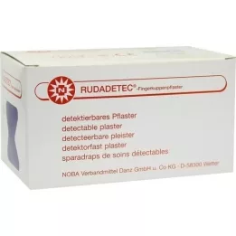 Rudadetec Detectable Fingertip patch modrá, 100 ks