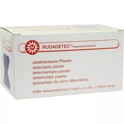 Rudadetec Detectable Fingertip patch modrá, 100 ks