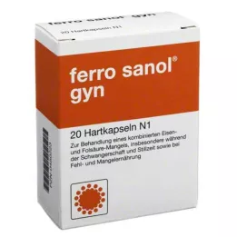 FERRO SANOL gyn tvrdé tobolky s msr potahovanými peletami, 20 ks
