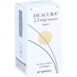 DEACURA 2,5 mg tablety, 50 ks