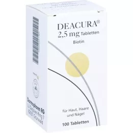 DEACURA 2,5 mg tablety, 100 ks