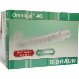 OMNICAN inzulinypr.1 ml U40 m.kan.0.30x12 mm single., 100x1 ks