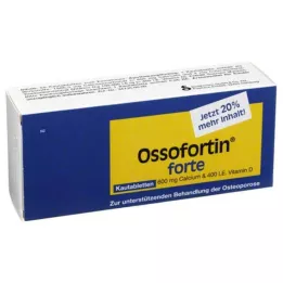 OSSOFORTIN forte žvýkací tablety, 60 ks