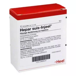 HEPAR SUIS Injeel ampules, 10 ks