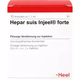 HEPAR SUIS Injeel Forte ampules, 10 ks
