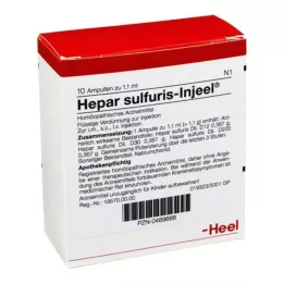 HEPAR SULFURIS INJEEL ampules, 10 ks