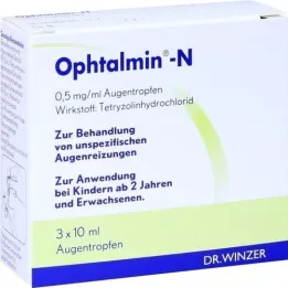 OPHTALMIN-n oční kapky, 3x10 ml