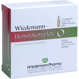 WIEDEMANN Homeoo komplex O ampule, 10x2 ml