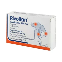 RIVOLTAN TEUFELS CLAW 480 Mg filmové tablety, 100 ks