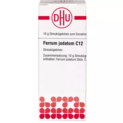 FERRUM JODATUM C12 Globuli, 10 g