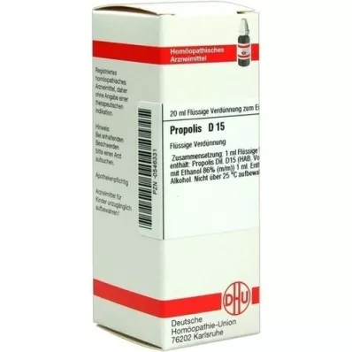PROPOLIS D 15 Ředění, 20 ml