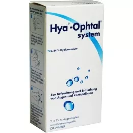 HYA-OPHTAL Systémové oční kapky, 2x15 ml