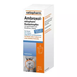 AMBROXOL-ratiopharm kapky proti kašli, 100 ml