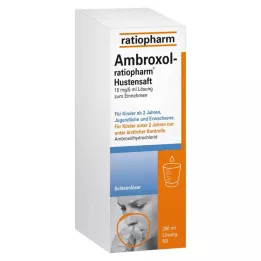 AMBROXOL-ratiopharm sirup proti kašli, 250 ml