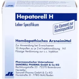HEPATORELL h ampules, 10x2 ml