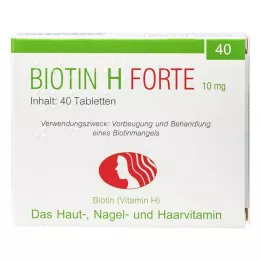 BIOTIN H forte tablety, 40 ks