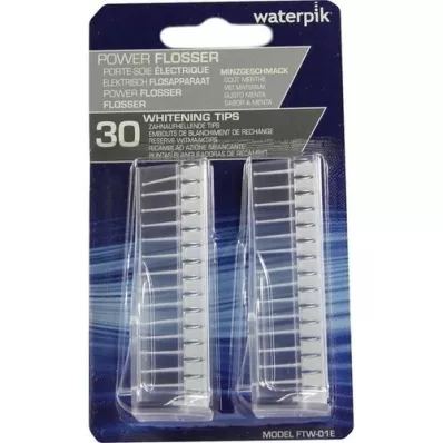 Waterpik Flosser Whitening Tips FTW-01, 30 ks Waterpik Flosser Whitening Tips FTW-01, 30 ks