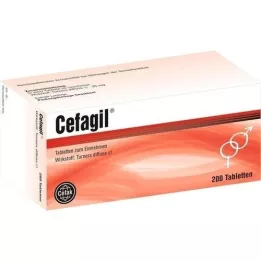 CEFAGIL tablety, 200 ks
