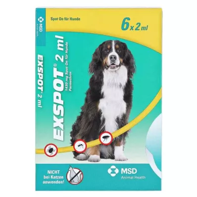 Exspot veterinář, 6x2 ml
