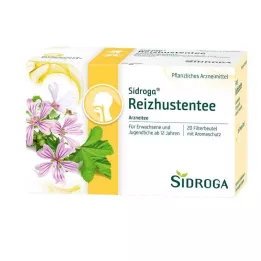 SIDROGA Filtrační sáčky na čaj na suchý kašel, 20X0,9g