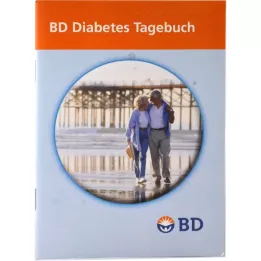 BD diabetický diář pro inzulín různé diabetiky, 1 ks