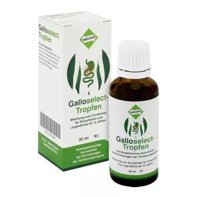 GALLOSELECT Kapky, 30 ml